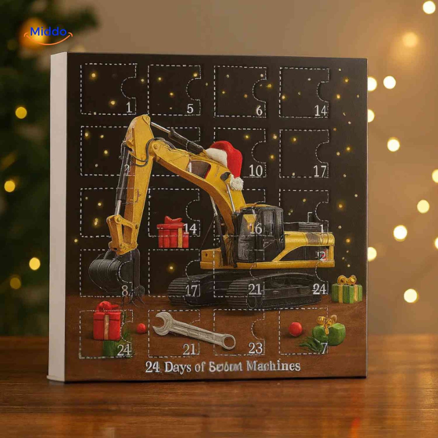 Construction Vehicle Advent Calendar For Daily Discovery