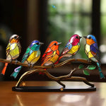 Window Bird Decoration