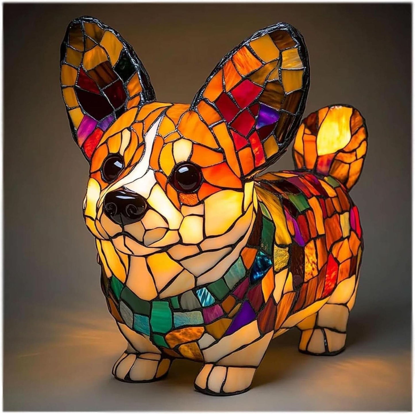 PUPGLOW – Artistic Dog Breed LED Night Lamp for Cozy Home Decor