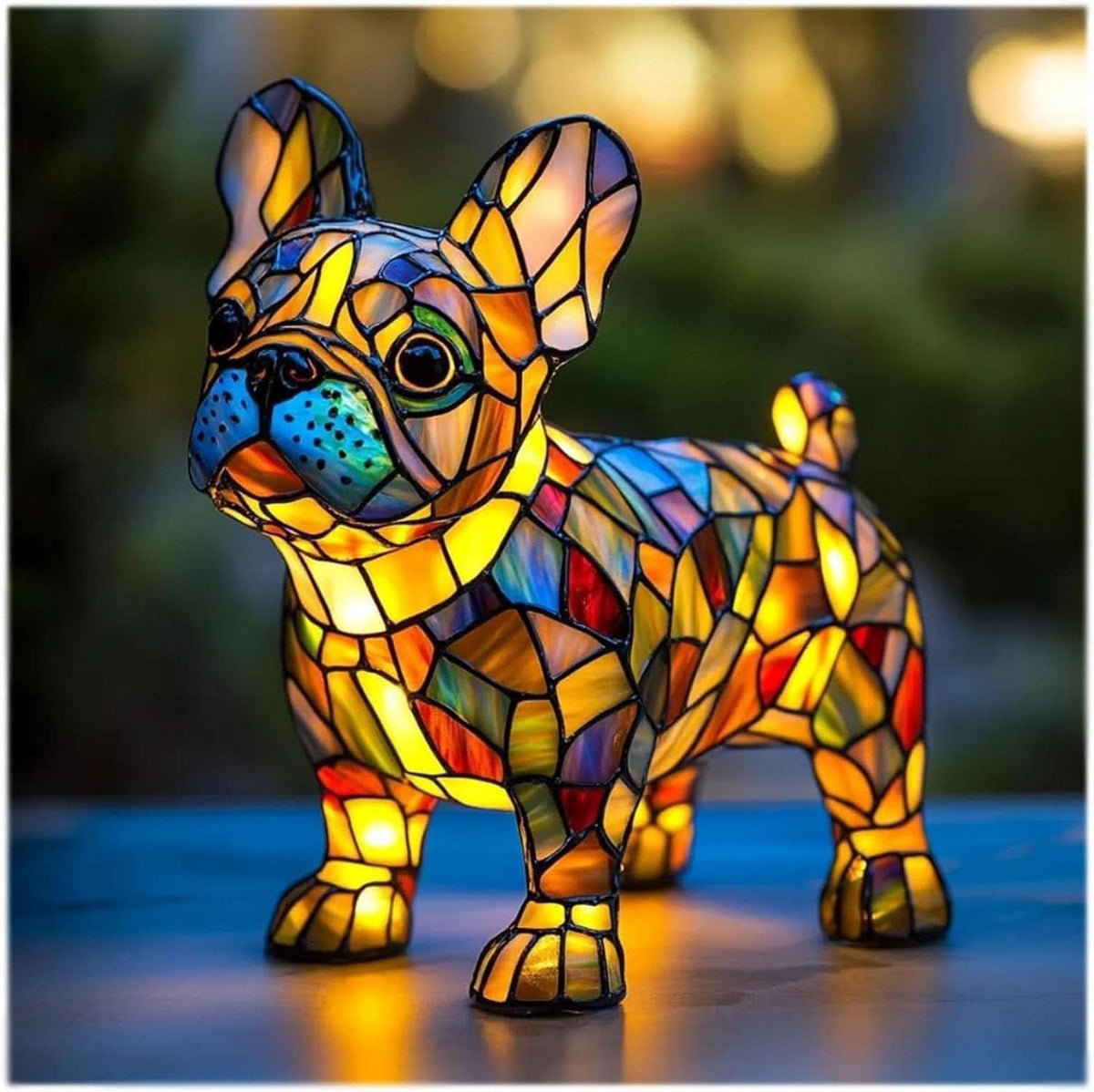 Artistic Dog Breed LED Night Lamp for Cozy Ambience