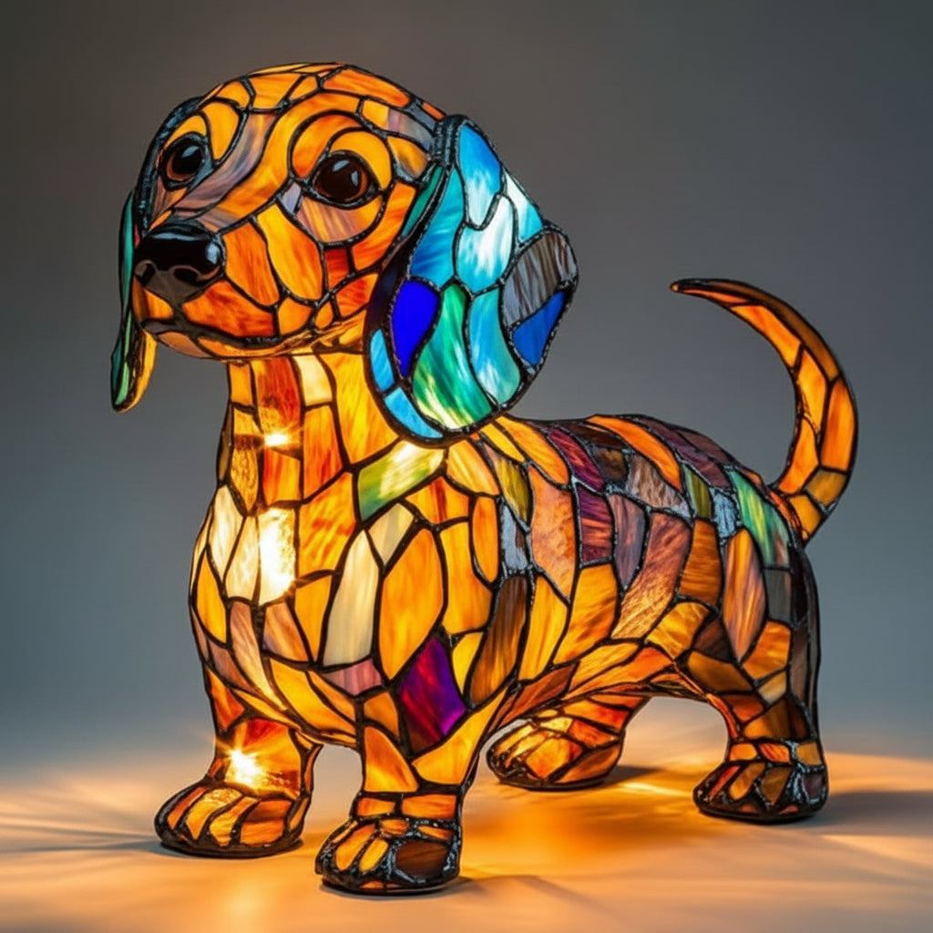 PUPGLOW – Artistic Dog Breed LED Night Lamp for Cozy Home Decor