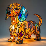 PUPGLOW – Artistic Dog Breed LED Night Lamp for Cozy Home Decor