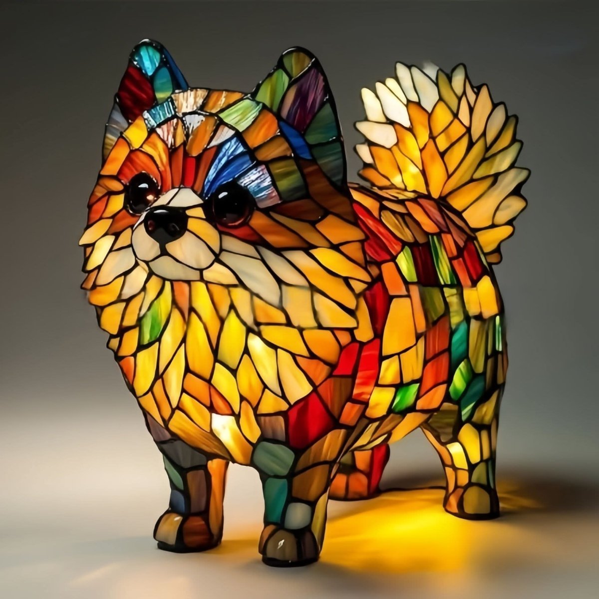 Artistic Dog Breed LED Night Lamp for Cozy Ambience