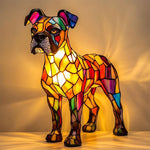 Artistic Dog Breed LED Night Lamp for Cozy Ambience
