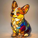 Artistic Dog Breed LED Night Lamp for Cozy Ambience