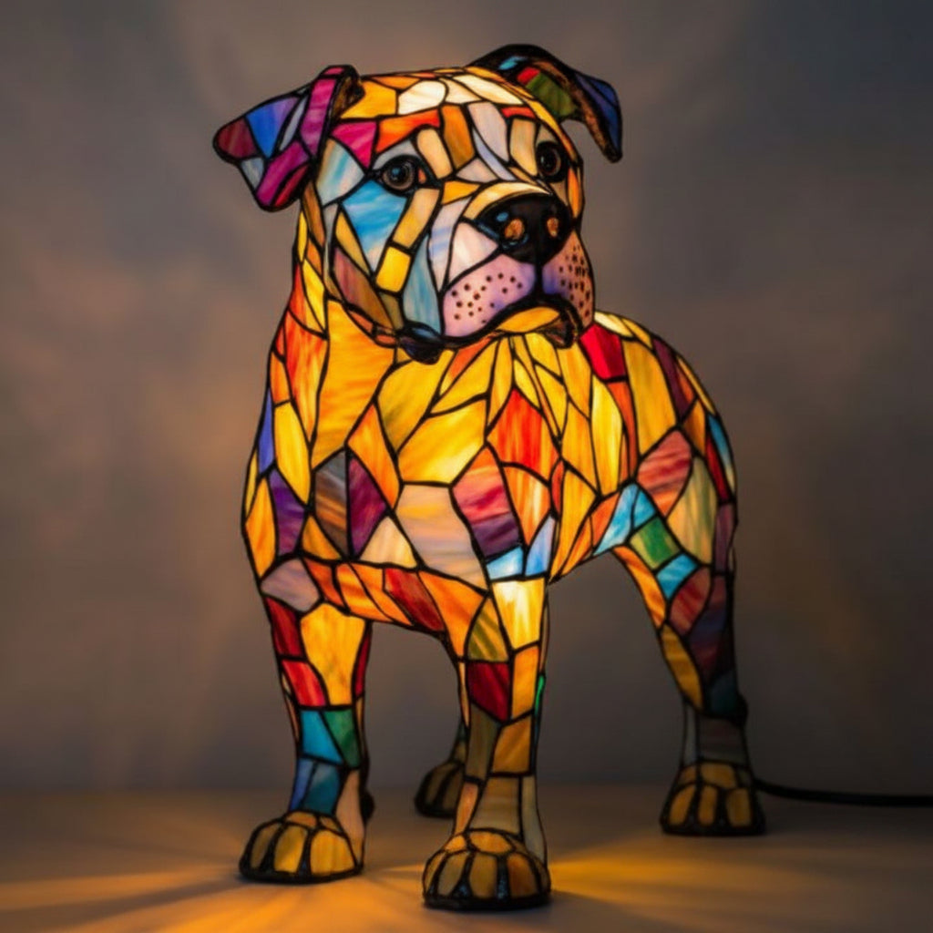 Artistic Dog Breed LED Night Lamp for Cozy Ambience