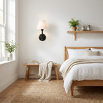 LISTINGOPT::kovosis::1-lys-metall-vegglampe-tradisjonell-gr-bl-hvit-stoff-kjegle-skjerm-soverom-vegglampe-lys-norvo::03-lifestyle