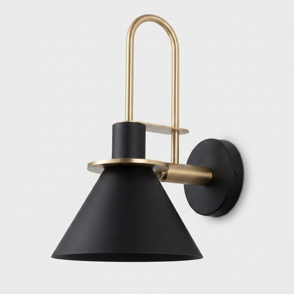 LISTINGOPT::kovosis::1-lys-seng-bord-veggmontert-lampe-enkel-svart-hvit-grnn-vegglampe-med-kjegleformet-metall-skjerm-norvo::04-closeup