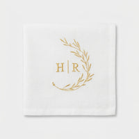LISTINGOPT::kovosis::10pcs-personalized-design-housewarming-gift-wedding-100-linen-napkinscustomized-monogram-linen-cotton-dinner-cloth-embroidered::04-closeup