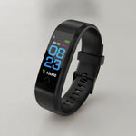 LISTINGOPT::kovosis::115plus-smart-watch-men-women-fitness-tracker-sport-watch-waterproof-smartwatch-heart-rate-blood-pressure-monitor-smart-band::color-black
