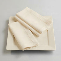 LISTINGOPT::kovosis::12-pieces-white-napkins-hemstitched-cocktail-napkin-for-party-wedding-table-cloth-linen-napkins-fabric-cotton-dinner-napkin::color-lace-45x45cm