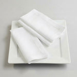 LISTINGOPT::kovosis::12-pieces-white-napkins-hemstitched-cocktail-napkin-for-party-wedding-table-cloth-linen-napkins-fabric-cotton-dinner-napkin::color-white-15x15cm