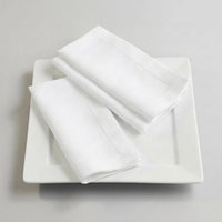 LISTINGOPT::kovosis::12-pieces-white-napkins-hemstitched-cocktail-napkin-for-party-wedding-table-cloth-linen-napkins-fabric-cotton-dinner-napkin::color-white-20x20cm