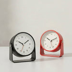 LISTINGOPT::kovosis::1pc-creative-metal-small-alarm-clock-student-specific-silent-desktop-clockminimalist-quartz-clock-for-room-desk-office-decor::color-red