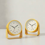 LISTINGOPT::kovosis::1pc-creative-metal-small-alarm-clock-student-specific-silent-desktop-clockminimalist-quartz-clock-for-room-desk-office-decor::color-yellow