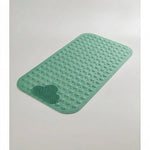 LISTINGOPT::kovosis::1pc-pvc-non-slip-shower-mat-with-suction-cups-drain-holes-massage-shower-rug-bathroom-mat-bathtub-mat-bath-rugs-157x275in::color-green