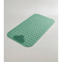 LISTINGOPT::kovosis::1pc-pvc-non-slip-shower-mat-with-suction-cups-drain-holes-massage-shower-rug-bathroom-mat-bathtub-mat-bath-rugs-157x275in::color-green