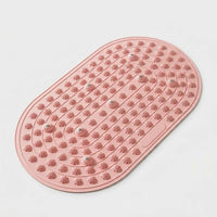 LISTINGOPT::kovosis::1pcs-foot-acupoint-massage-pad-anti-fatigue-desk-foldable-finger-pressure-board-indoor-stationary-running-exercise-pad::color-pink