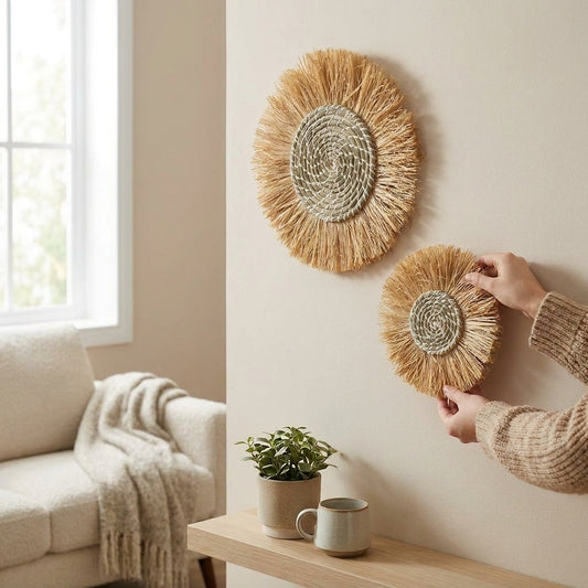 LISTINGOPT::kovosis::1pcs-straw-wall-decorations-wall-decorations-thatch-woven-wall-decorations-moroccan-style-decorations-bedside-hangings::02-inuse