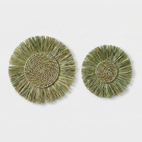 LISTINGOPT::kovosis::1pcs-straw-wall-decorations-wall-decorations-thatch-woven-wall-decorations-moroccan-style-decorations-bedside-hangings::color-green