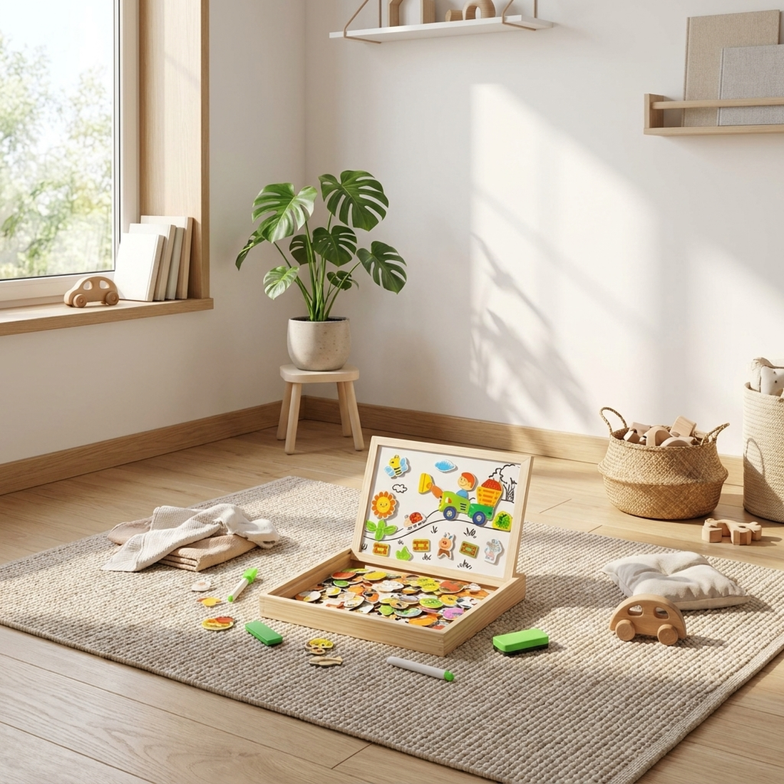 LISTINGOPT::kovosis::2-in-1-montessori-drawing-table-for-creative-play::03-lifestyle