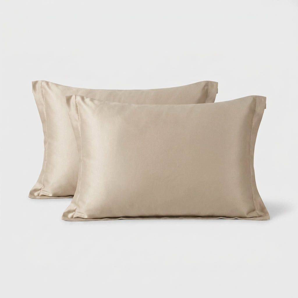 LISTINGOPT::kovosis::2-pack-luxurious-30-mulberry-blended-satin-pillowcases-25-momme-satin-weave-hypoallergenic-solid-color-envelope-closure-120-140gsm::color-linen