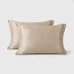 LISTINGOPT::kovosis::2-pack-luxurious-30-mulberry-blended-satin-pillowcases-25-momme-satin-weave-hypoallergenic-solid-color-envelope-closure-120-140gsm::color-linen