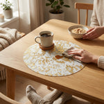 LISTINGOPT::kovosis::20100pcs-metallic-foil-placemats-33cm-round-super-thin-disposable-glitter-gold-table-mats-for-wedding-birthday-party-home-decor::02-inuse