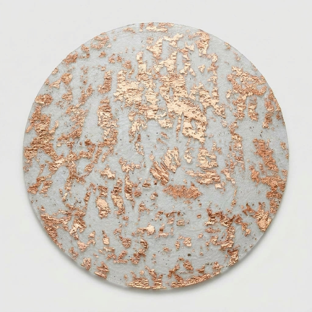 LISTINGOPT::kovosis::20100pcs-metallic-foil-placemats-33cm-round-super-thin-disposable-glitter-gold-table-mats-for-wedding-birthday-party-home-decor::color-rose-gold