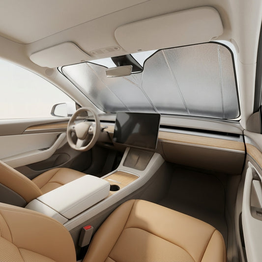 LISTINGOPT::kovosis::2026-for-tesla-model-y-juniper-model-3-highland-windshield-sunshade-sun-blockage-foldable-heat-insulation-sunshade-storage-bag::01-hero