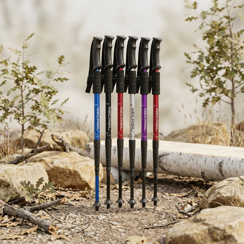 LISTINGOPT::kovosis::2pcs-adjustable-ultralight-trekking-poles-aluminium-alloy-walking-stick-trail-running-hiking-alpenstock-folding-135cm-tourism::01-hero