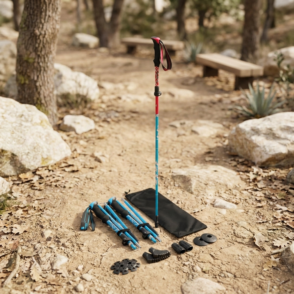 LISTINGOPT::kovosis::2pcs-ultralight-trekking-poles-walking-sticks-hiking-canes-folding-aluminum-walking-pole-nodic-walking-sticks::01-hero
