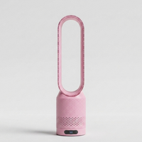 LISTINGOPT::kovosis::3-in-1-tower-fan-for-fresh-purified-air::color-pink
