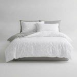 LISTINGOPT::kovosis::3pcs-100-cotton-duvet-cover-set-1duvet-cover-2pillowcase-without-core-fresh-flower-print-bedding-set-soft-comfortable::color-white