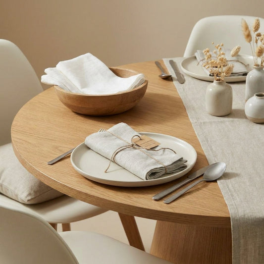 LISTINGOPT::kovosis::4pcs-40x40cm-pure-linen-napkins-cloths-soft-comfortable-fabric-reusable-kitchen-accessories-for-wedding-birthday-parties::01-hero