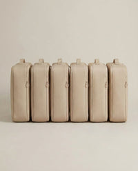 LISTINGOPT::kovosis::4pcsset-compression-packing-clothes-down-jacket-cotton-quilt-storage-foldable-large-capacity-expansion-organizer-bag::color-beige