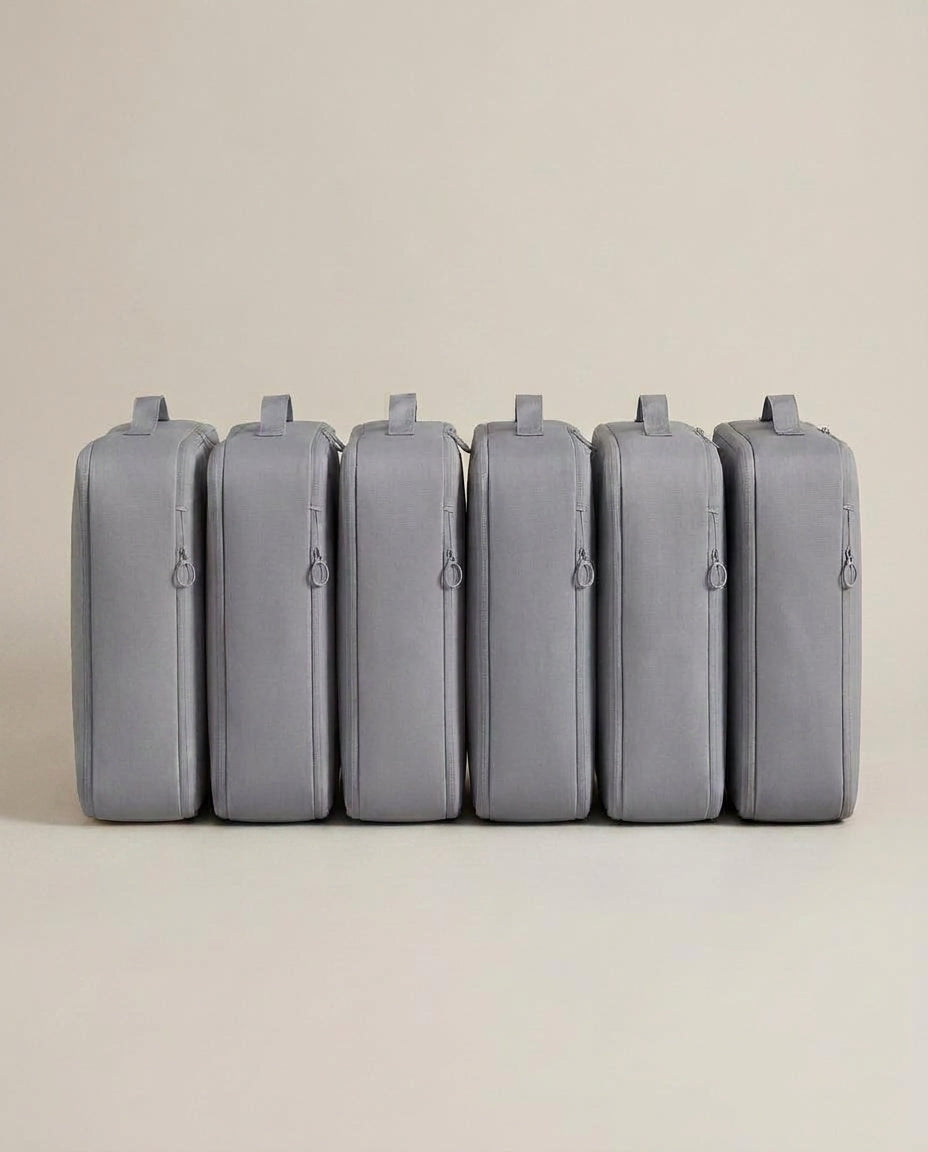 LISTINGOPT::kovosis::4pcsset-compression-packing-clothes-down-jacket-cotton-quilt-storage-foldable-large-capacity-expansion-organizer-bag::color-gray