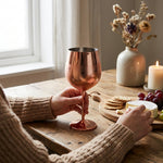LISTINGOPT::kovosis::500ml-stainless-steel-goblet-red-wine-cocktail-glass-unbreakable-metal-tall-champagne-glass-bar-ktv-european-style-goblet-glass::02-inuse