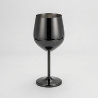 LISTINGOPT::kovosis::500ml-stainless-steel-goblet-red-wine-cocktail-glass-unbreakable-metal-tall-champagne-glass-bar-ktv-european-style-goblet-glass::color-black
