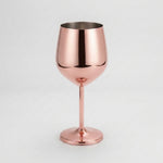 LISTINGOPT::kovosis::500ml-stainless-steel-goblet-red-wine-cocktail-glass-unbreakable-metal-tall-champagne-glass-bar-ktv-european-style-goblet-glass::color-rose-gold