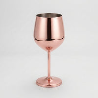 LISTINGOPT::kovosis::500ml-stainless-steel-goblet-red-wine-cocktail-glass-unbreakable-metal-tall-champagne-glass-bar-ktv-european-style-goblet-glass::color-rose-gold