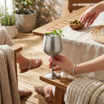 LISTINGOPT::kovosis::500ml-stainless-steel-unbreakable-tall-champagne-glass-bar-ktv-european-style-goblet-glass-goblet-metal-red-wine-cocktail-glass::02-inuse