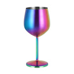 LISTINGOPT::kovosis::500ml-stainless-steel-unbreakable-tall-champagne-glass-bar-ktv-european-style-goblet-glass-goblet-metal-red-wine-cocktail-glass::color-multicolor