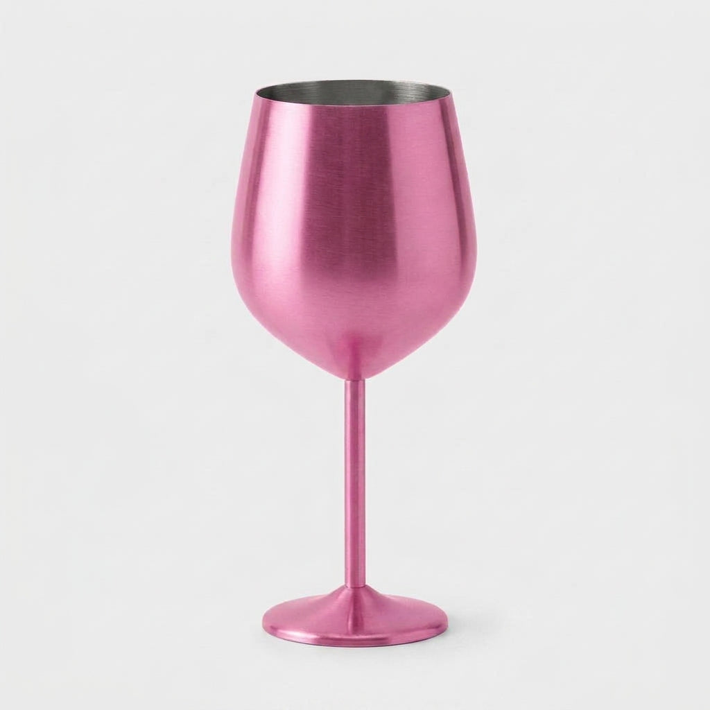 LISTINGOPT::kovosis::500ml-stainless-steel-unbreakable-tall-champagne-glass-bar-ktv-european-style-goblet-glass-goblet-metal-red-wine-cocktail-glass::color-pink
