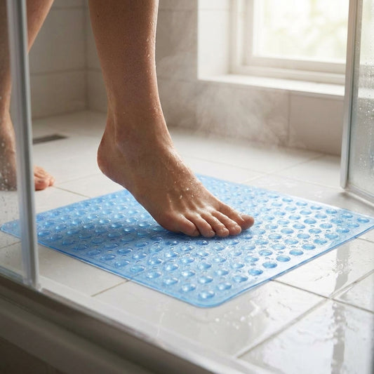 LISTINGOPT::kovosis::53x53cm-non-slip-shower-mat-for-inside-shower-stall-mats-for-bathroom-floor-soft-bath-mat-for-bathtubs-with-big-suction-cups::02-inuse