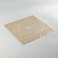 LISTINGOPT::kovosis::53x53cm-non-slip-shower-mat-for-inside-shower-stall-mats-for-bathroom-floor-soft-bath-mat-for-bathtubs-with-big-suction-cups::color-beige