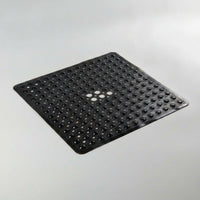 LISTINGOPT::kovosis::53x53cm-non-slip-shower-mat-for-inside-shower-stall-mats-for-bathroom-floor-soft-bath-mat-for-bathtubs-with-big-suction-cups::color-black