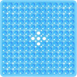 LISTINGOPT::kovosis::53x53cm-non-slip-shower-mat-for-inside-shower-stall-mats-for-bathroom-floor-soft-bath-mat-for-bathtubs-with-big-suction-cups::color-clear-blue