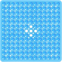 LISTINGOPT::kovosis::53x53cm-non-slip-shower-mat-for-inside-shower-stall-mats-for-bathroom-floor-soft-bath-mat-for-bathtubs-with-big-suction-cups::color-clear-blue