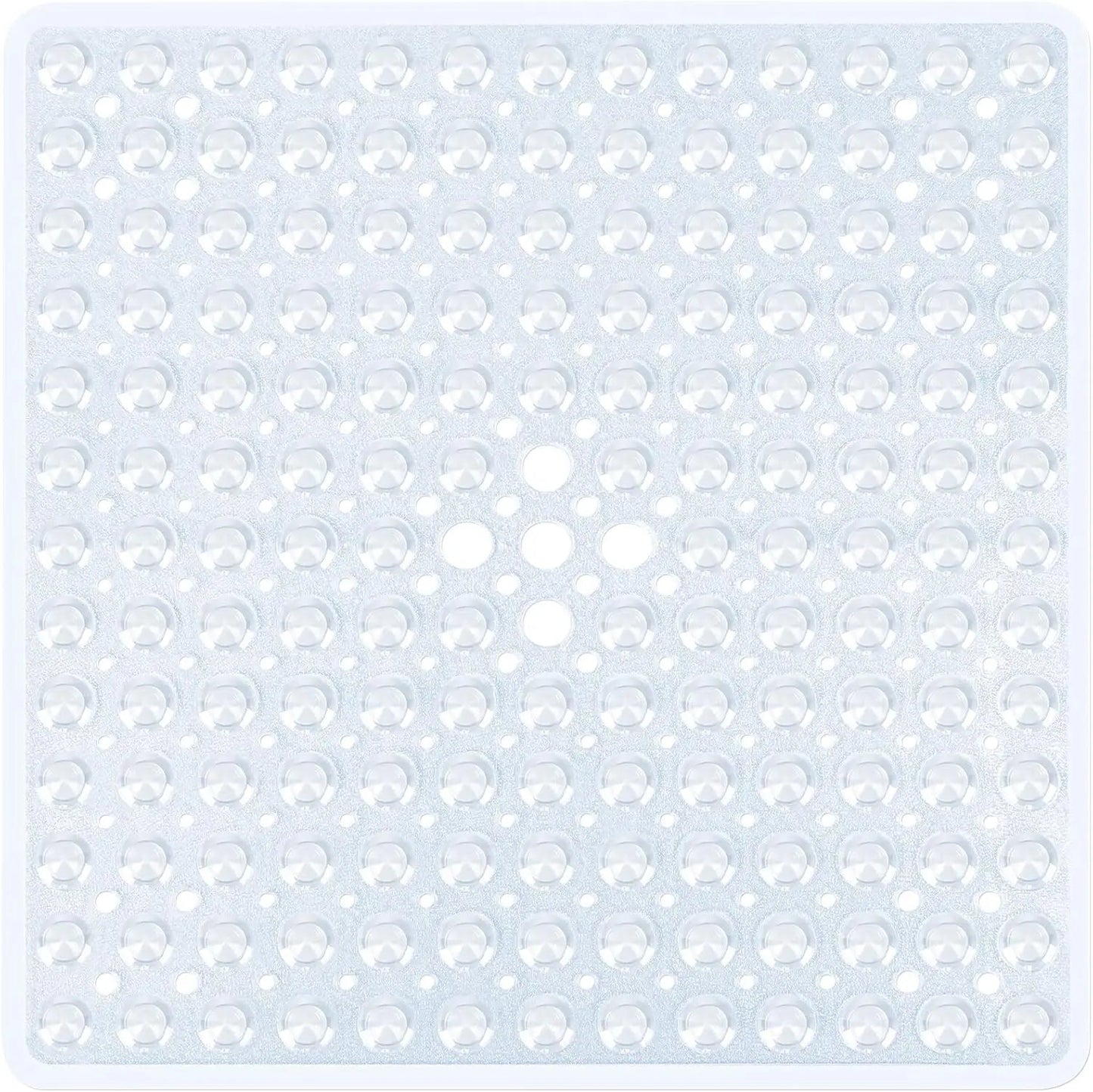LISTINGOPT::kovosis::53x53cm-non-slip-shower-mat-for-inside-shower-stall-mats-for-bathroom-floor-soft-bath-mat-for-bathtubs-with-big-suction-cups::color-clear